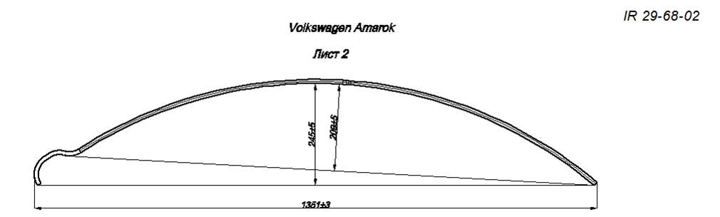 VOLKSWAGEN AMAROK     2 (3- ) (.IR 29-68-02)
 .
   70*10,