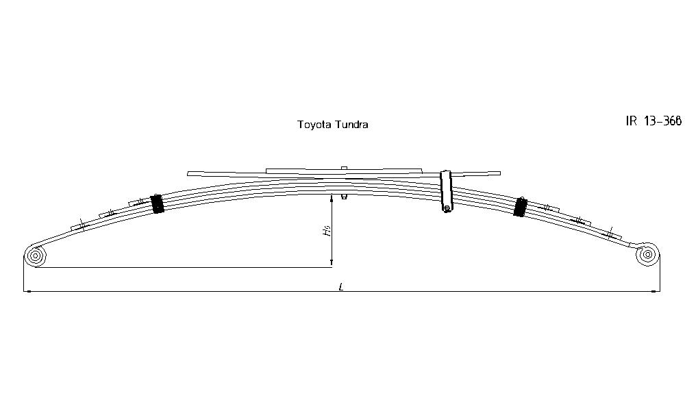 TOYOTA TUNDRA 2005-2020       (IR 13-36)
        
 , 482100C280, 482200C280
,