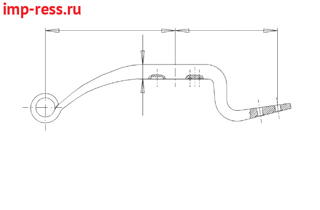 Полурессора аналог SAF 03155300100 по образцу,Изготовление рессор на заказ по образцами или чертежам. Для заказа свяжитесь с нами. Напишите <a href="mailto:k@imp-ress.ru">на почту</a> или позвоните <a href="mailto:+7%20902-47-57-150">по телефону</a>.