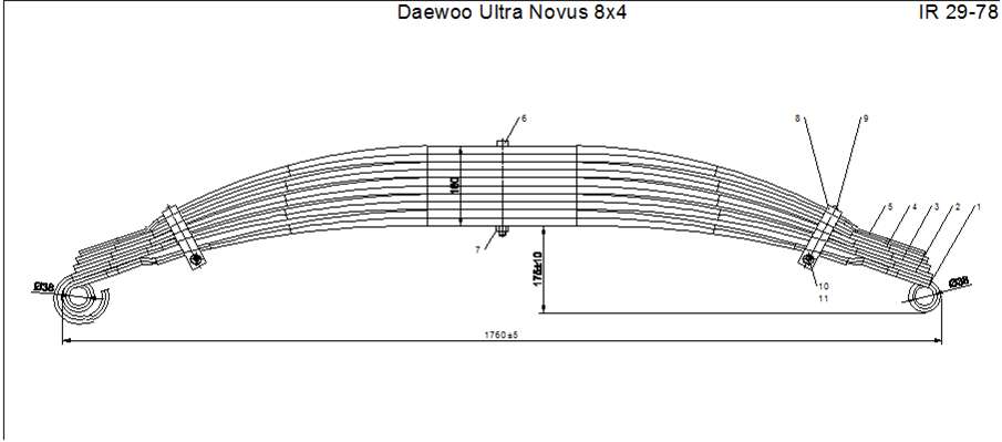 DAEWOO ULTRA NOVUS 84  IR 29-78
    90*30/15 (  90*32/14),