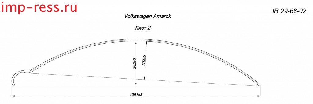 VOLKSWAGEN AMAROK     2  (.IR 29-68-02)
   70*15/10
 .
,